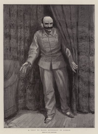 Ett besök hos Major Esterhazy i London av Charles Paul Renouard